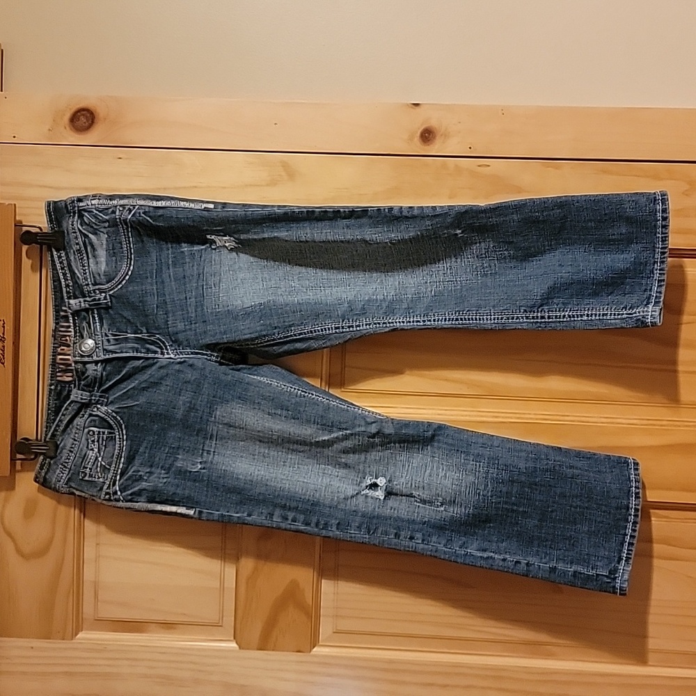Hydraulic Jean Capri, 9/10